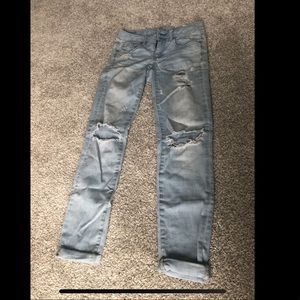 American eagle super stretch skinny size 4